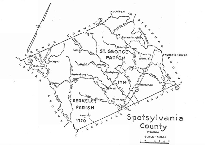 Spotsylvania County Parishes